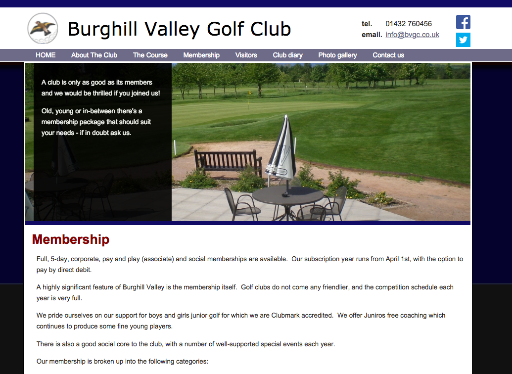 BurgHill Valley Golf Club