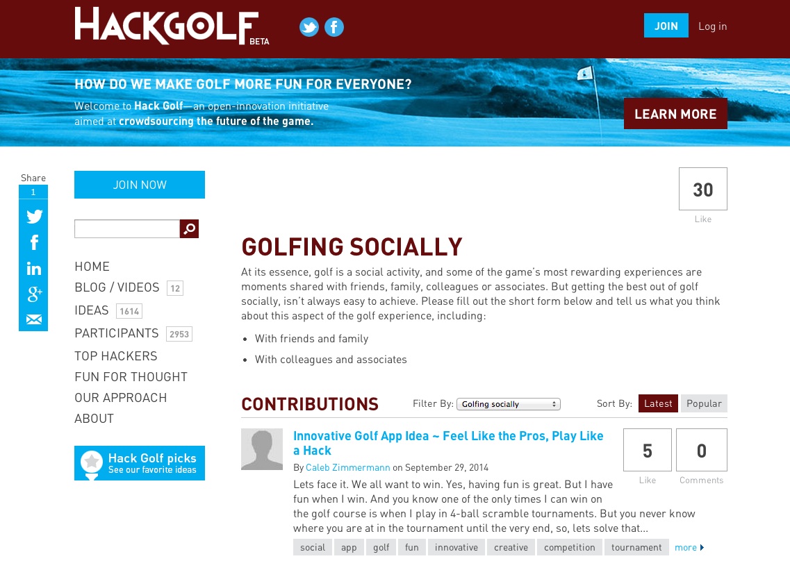 Hack Golf