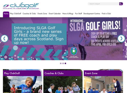 Club Golf Scotland – Developing the Junior Game